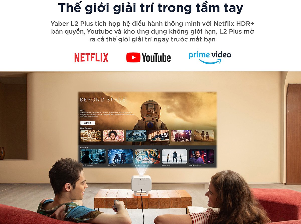 Máy chiếu dùng giải trí cho gia đình