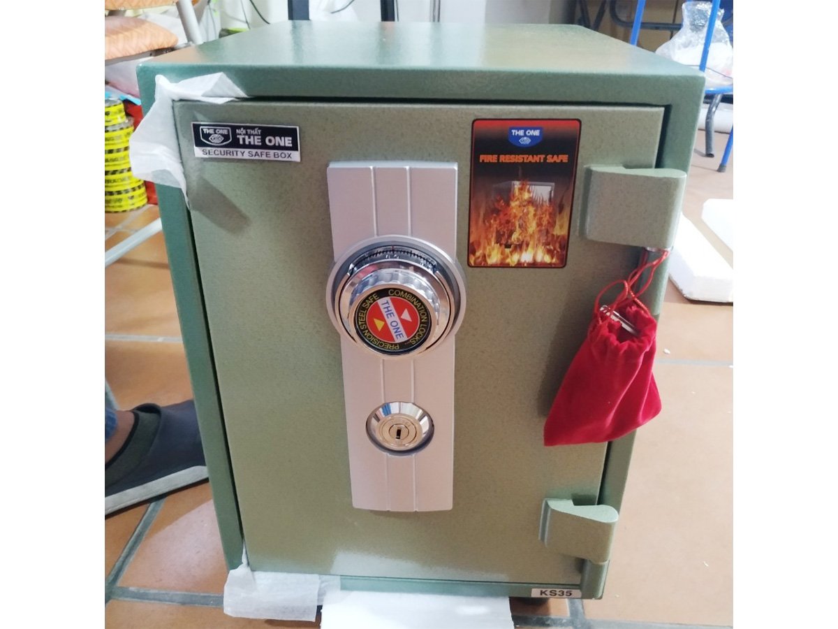 Két sắt chống cháy Hòa Phát KS35D