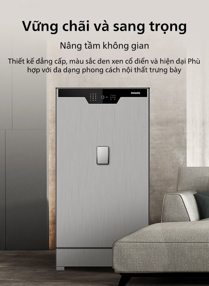 Két sắt có kiểu dáng vững chắc