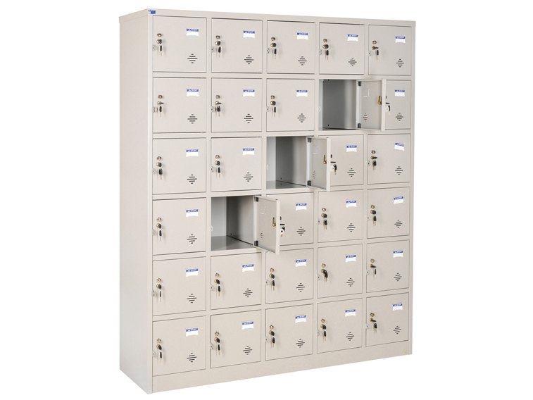 TU986-5K gồm 30 ngăn có khóa chìa