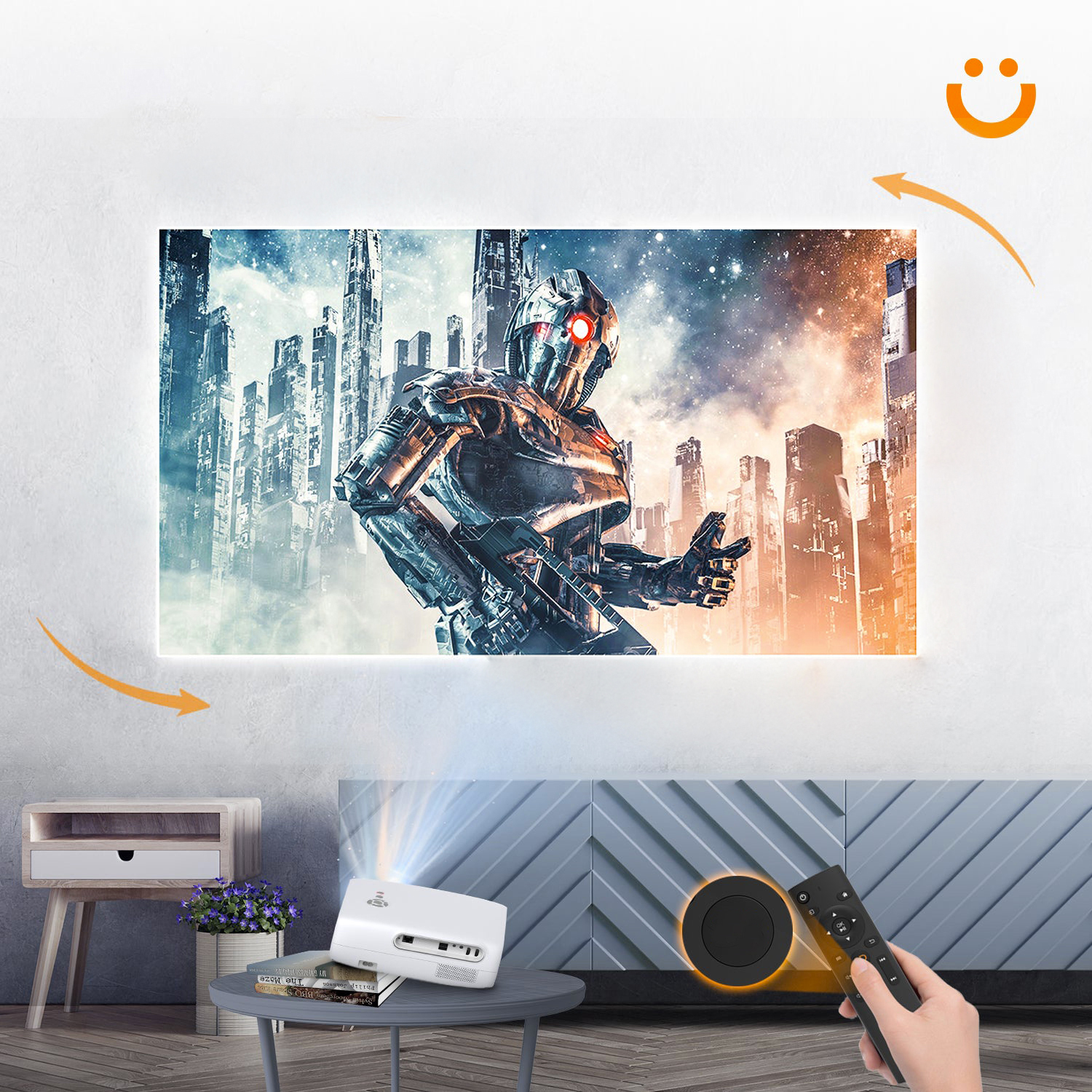 Chiếu 4 góc nâng cao