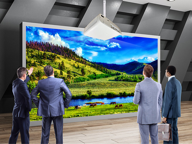 Máy chiếu Laser dùng tốt trong môi trường ánh sáng mạnh