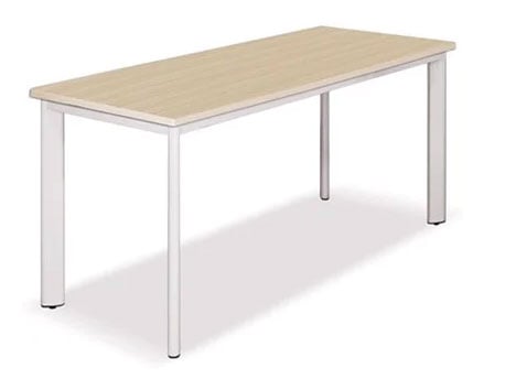 Bàn làm việc chân sắt ống Oval BCO18B