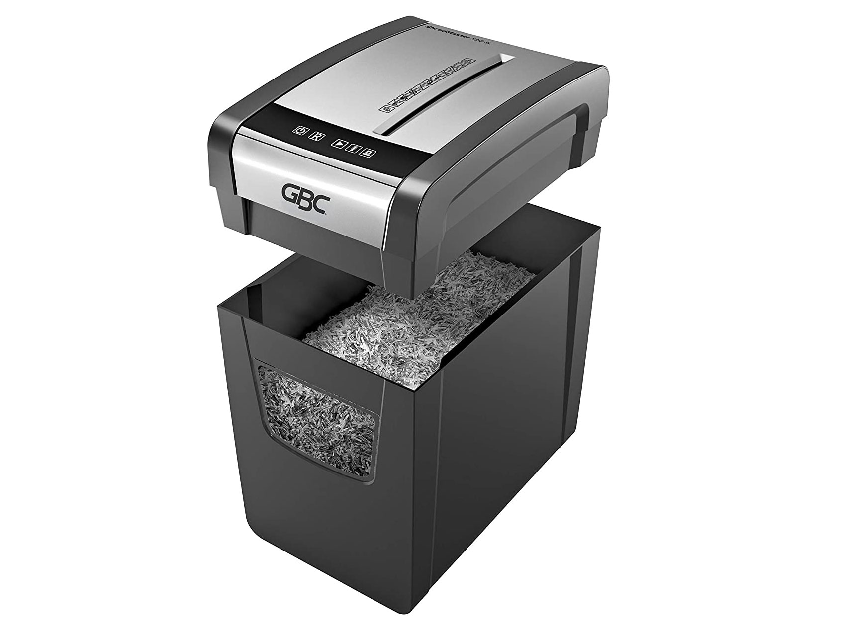 Máy hủy giấy có dung tích thùng chứa 23 lít