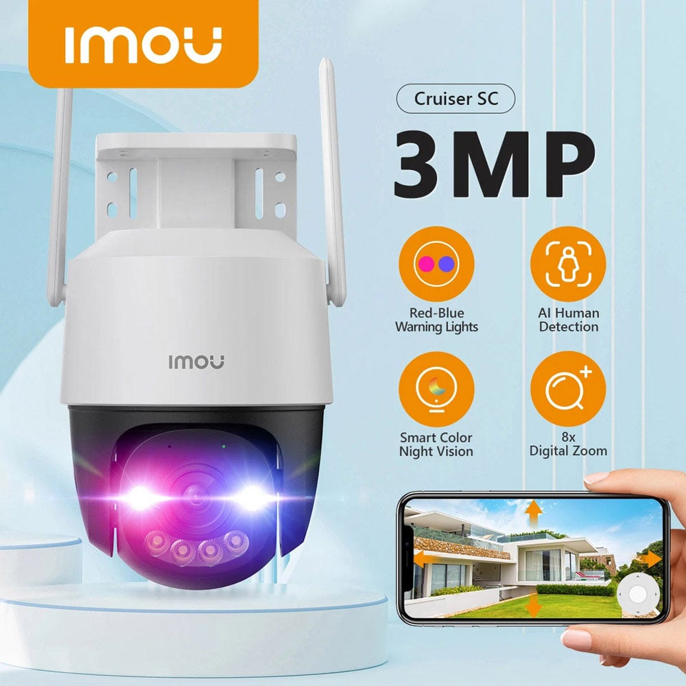 Imou IPC-K7FP-3H0WE có 4 chế độ ánh sáng