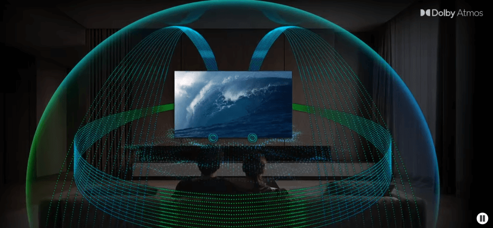 Tivi QA75QN80FAKXXV ứng dụng công nghệ Dolby Atmos