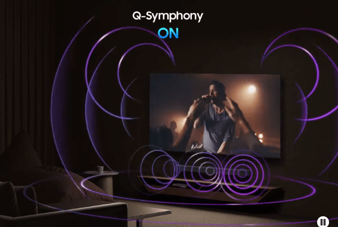 Smart tivi Samsung Neo QLED 4K 75 inch QA75QN80FAKXXV Vision AI ứng dụng công nghệ Q-Symphony