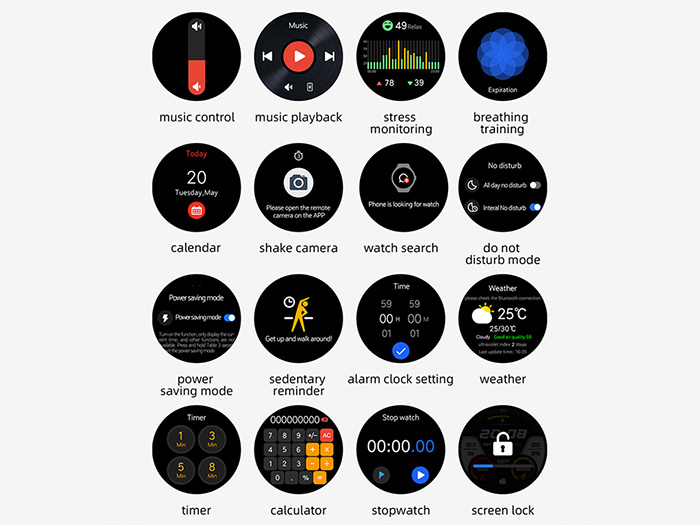 Các tính năng khác của Mibro A2 XPAW015