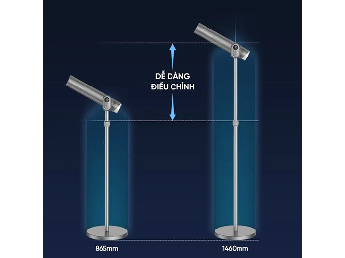 Máy dễ dàng điều chỉnh độ cao