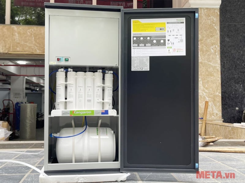 Các lõi lọc của Máy lọc nước Kangaroo Hydrogen Infinity nóng lạnh KGHC10V6