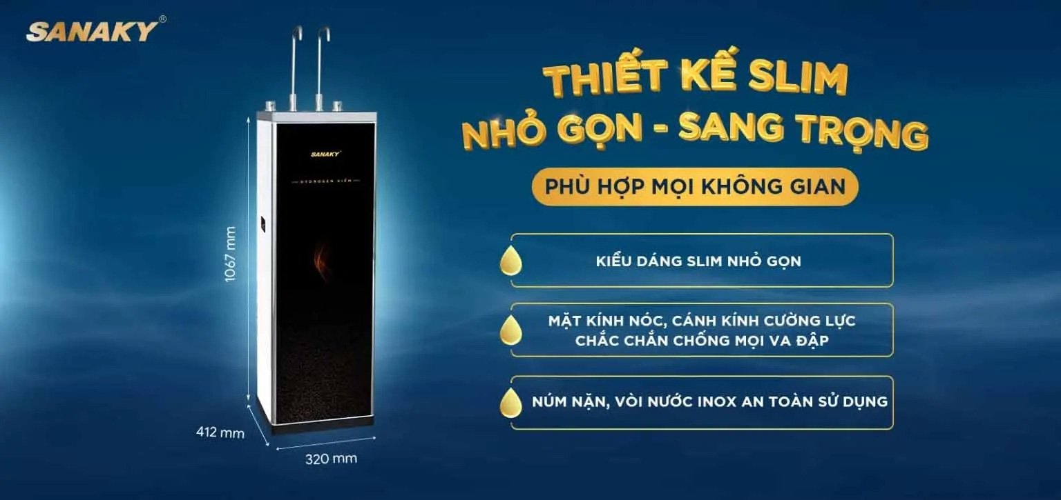 Thiết kế Slim nhỏ gọn, sang trọng