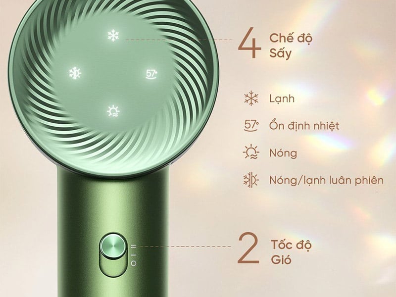 Các chế độ sấy