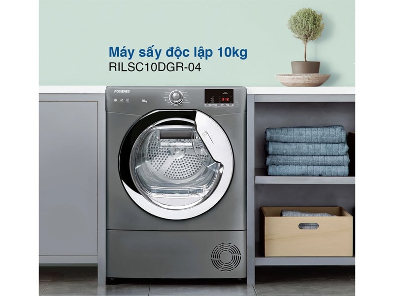 Máy sấy ngưng tụ Rosieres RILSC10DGR-04 10kg