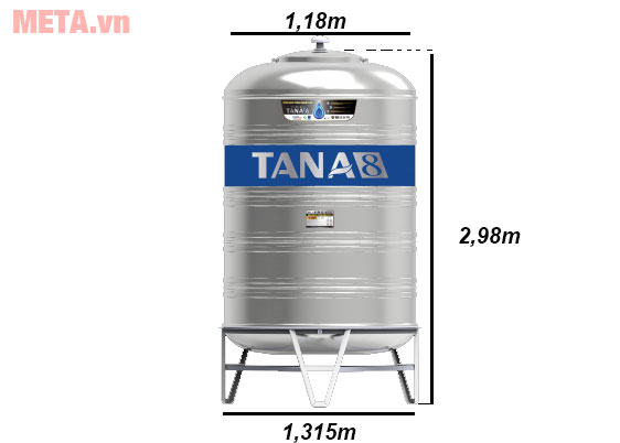 Kích thước bồn nước