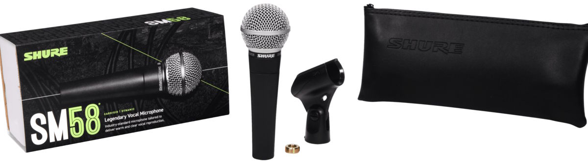 Micro có dây Shure SM58-LC