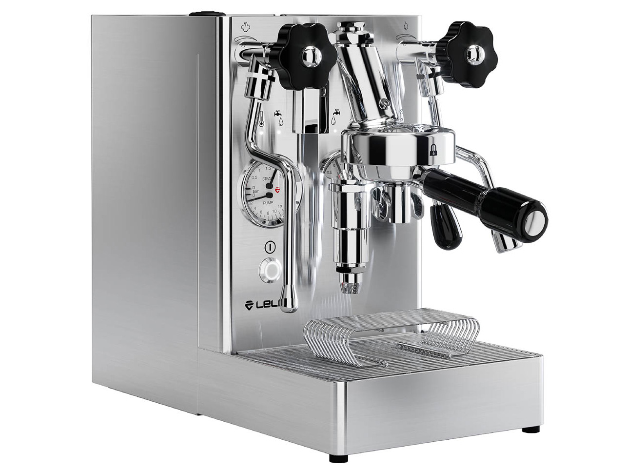 Máy pha cà phê bán tự động thiết kế vòi đánh sữa xoay đa hướng