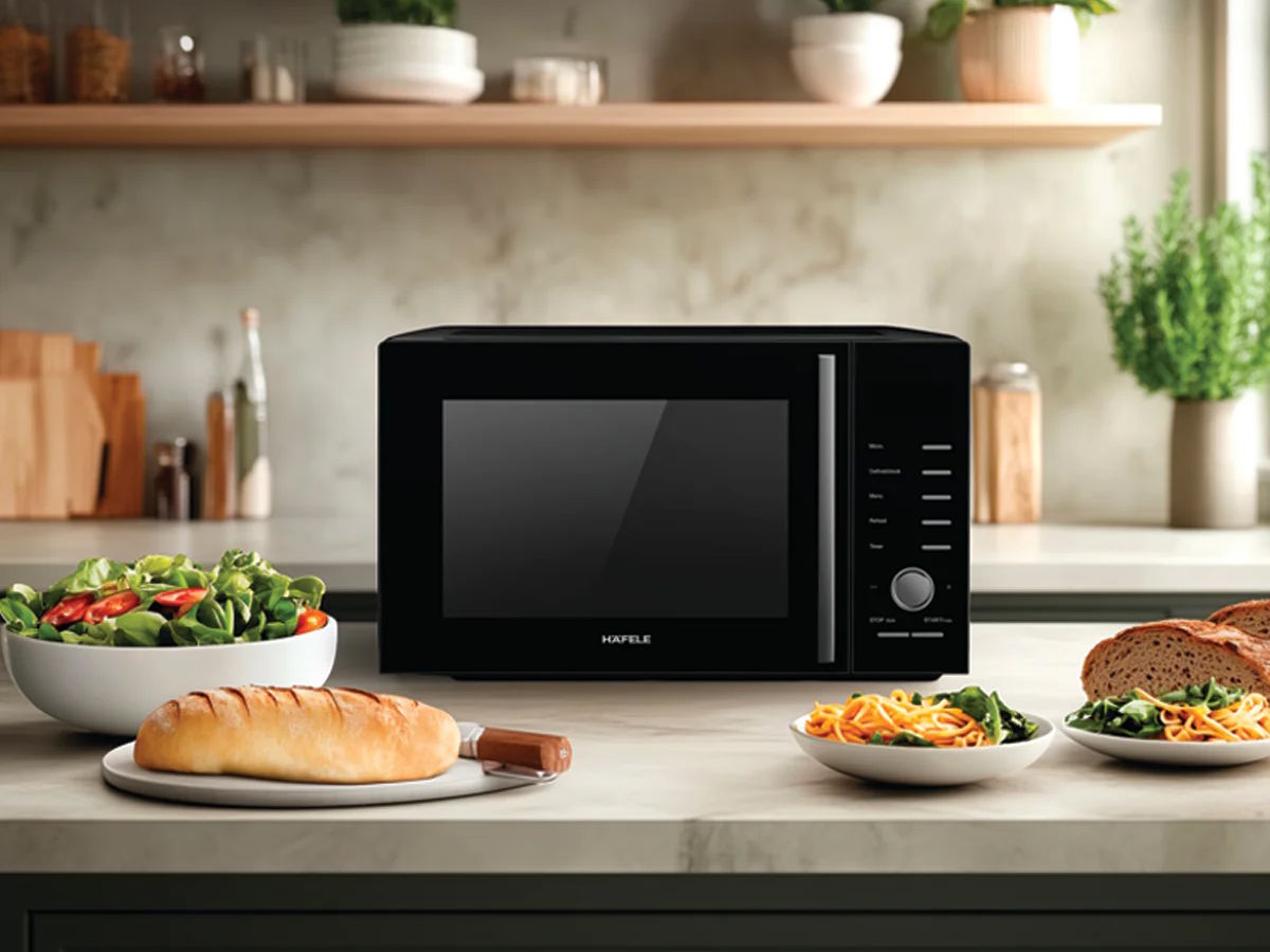 Lò vi sóng có 8 menu nấu tự động