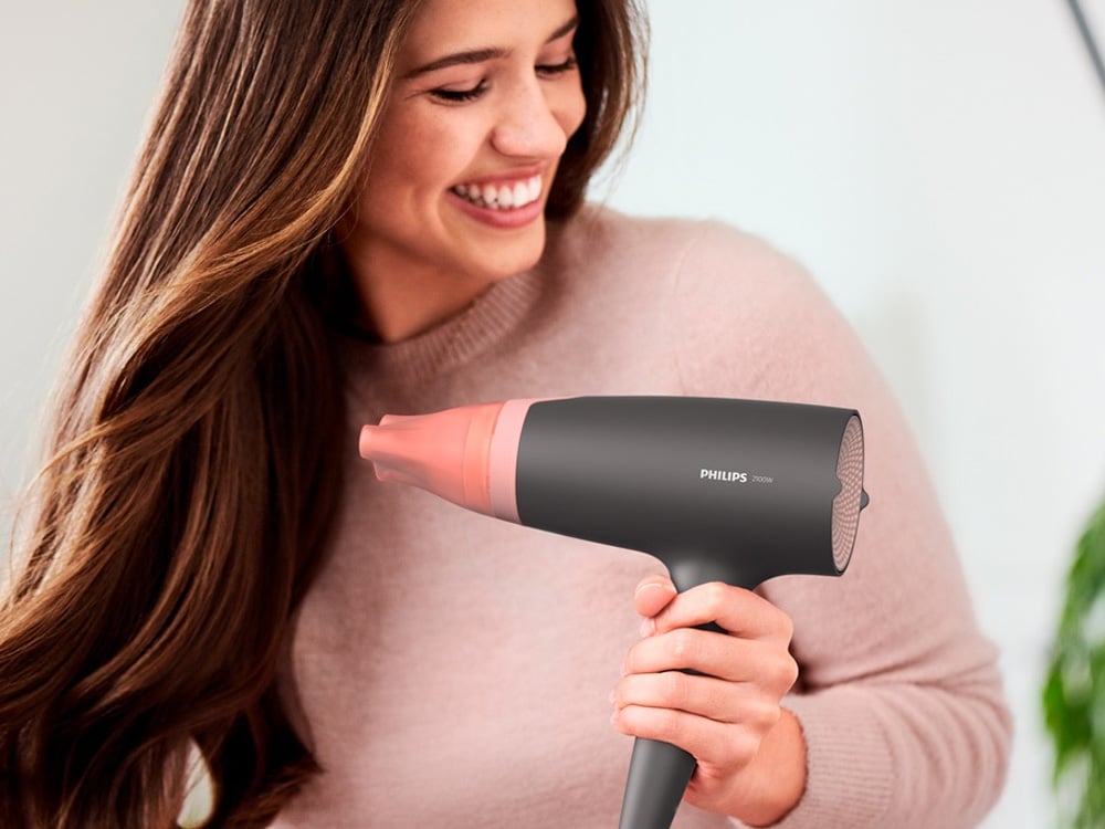 máy sấy tóc Philips BHD350/10 này sở hữu thiết kế đẹp, nhỏ gọn