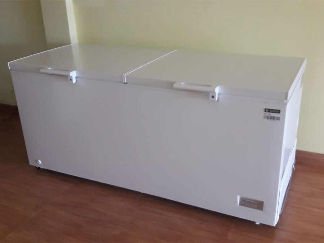 Sanden SCF-0765 dùng dàn lạnh hợp kim đồng