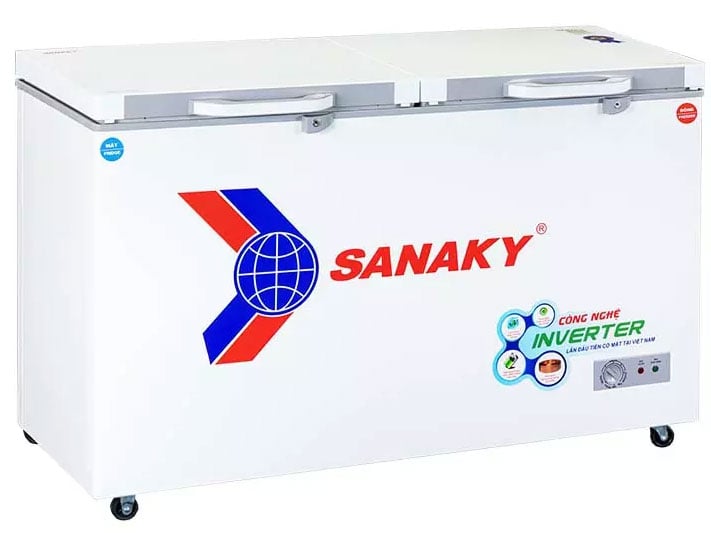 Tủ đông Sanaky Inverter 365 lít VH-5699W4K