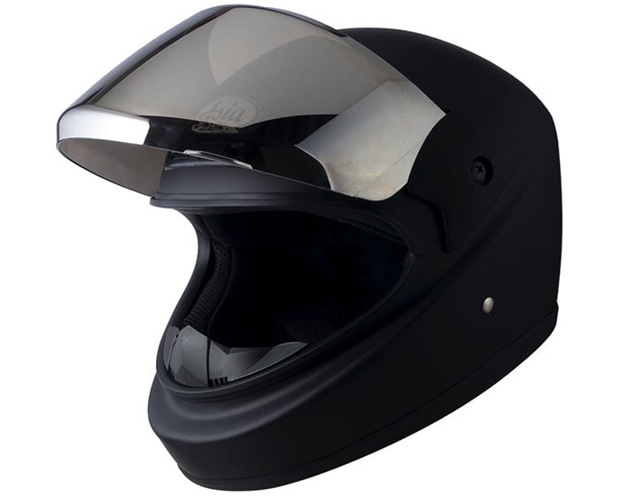 Nón bảo hiểm màu đen mờ