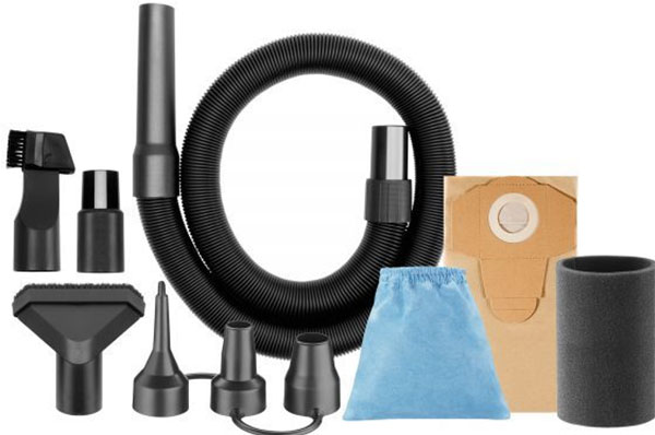 Máy hút bụi Ozito đi kèm các phụ kiện
