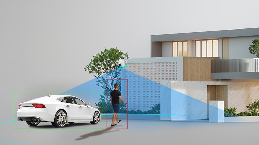 Camera WiFi phát hiện chính xác chuyển động của người và phương tiện