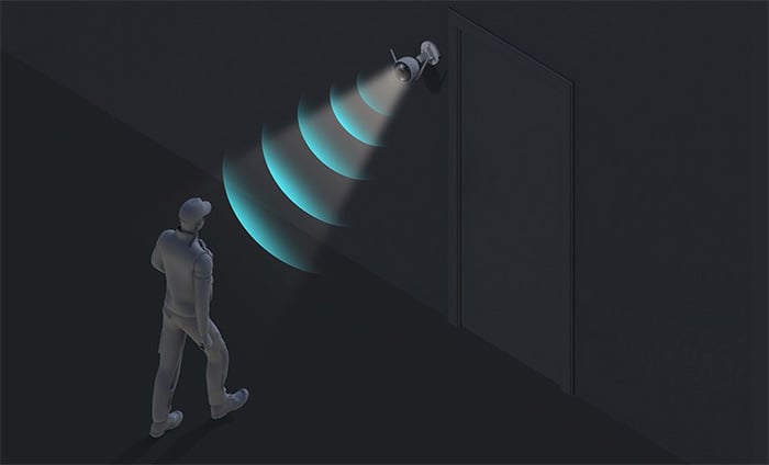 Camera Wifi Ezviz H3 3K 5MP có chức năng phòng vệ chủ động