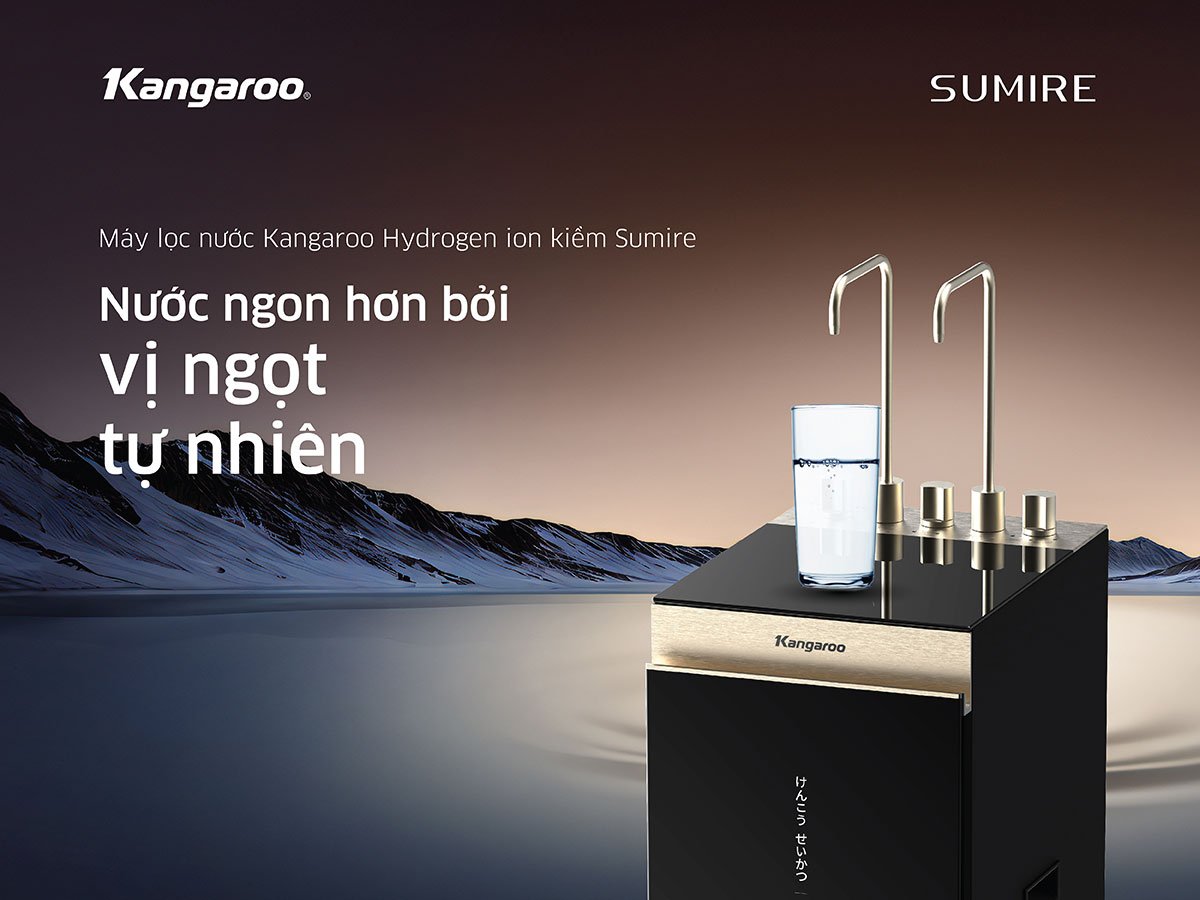 KGHC12A3 tạo ra nước ngon hơn
