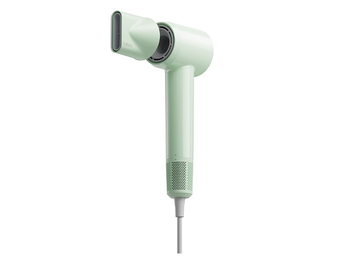 Máy sấy tóc màu xanh lá cây