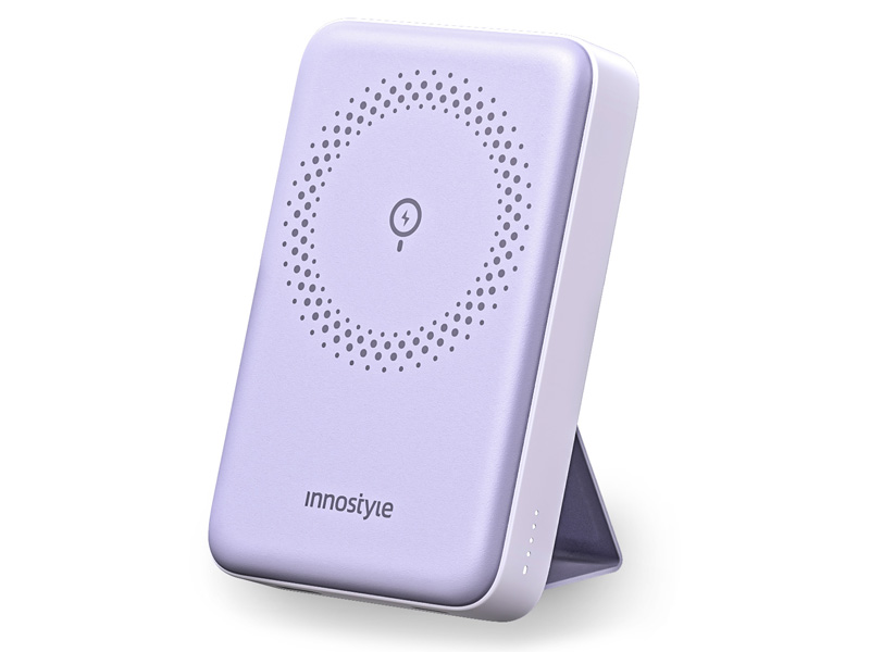 Hình ảnh sạc dự phòng Innostyle Powermag 15W 2 in 1 Stand 10000 MAH PD 20W