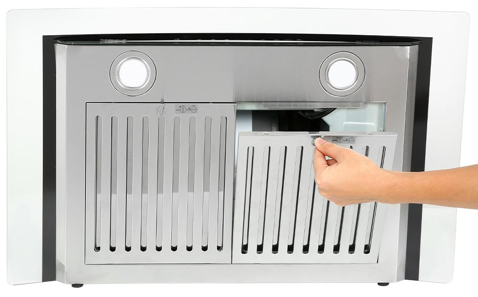 Fandi FD-5570 có lưới lọc inox dễ tháo rời