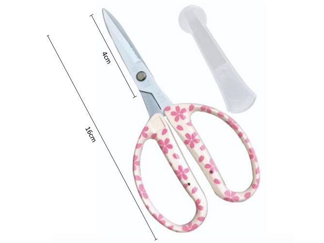 Kích thước kéo cắt hoa Chikamasa CRI-360SFWSW