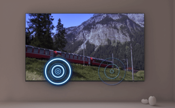 Smart TV 55 inch QA55QN70FAKXXV tái hiện âm thanh mạnh mẽ