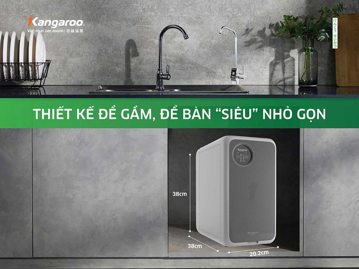 KG100US dạng để gầm, đặt bàn