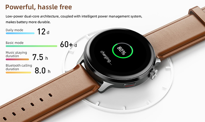 Thời gian sử dụng của Mibro XPAW011