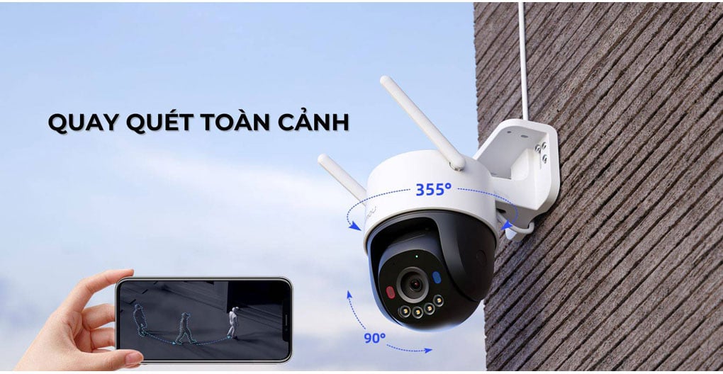 Camera iMOU quay quét toàn cảnh