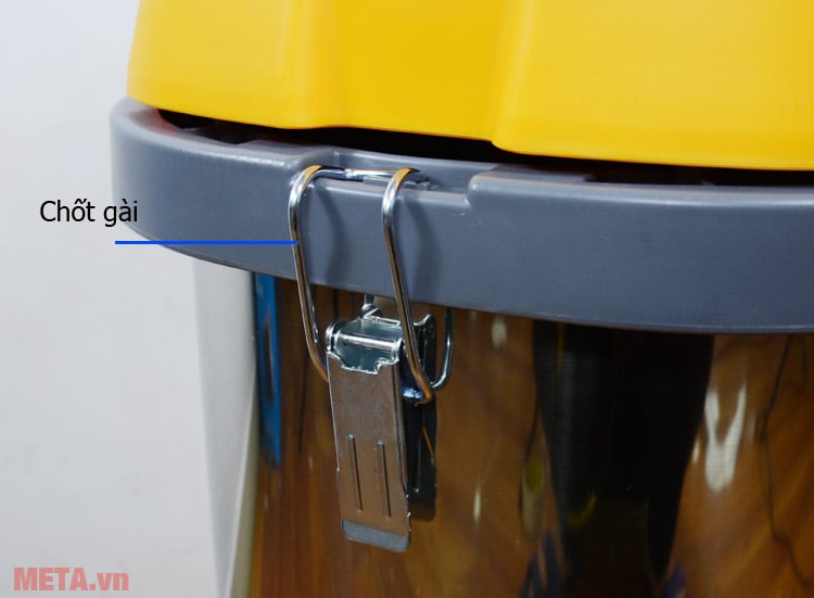 Máy hút bụi nước công nghiệp HiClean HC30 có chốt inox