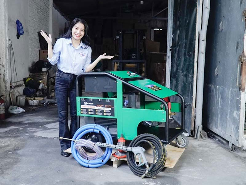 Máy phun rửa cao áp công nghiệp Kumisai KMS-350/15