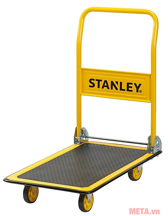 Xe đẩy hàng 4 bánh Stanley PC527 màu vàng