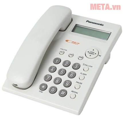 Điện thoại bàn Panasonic KX-TSC11 màu trắng đơn giản