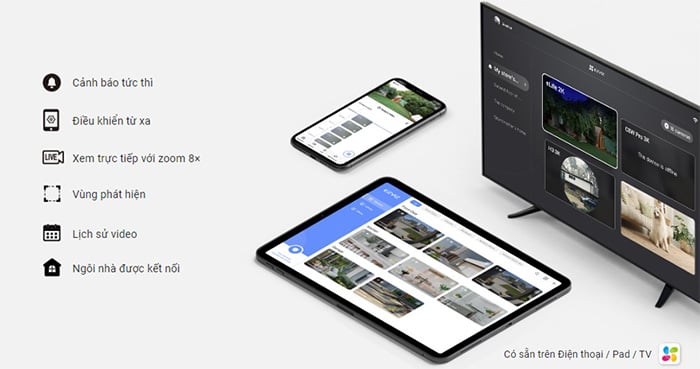 Kết nối ứng dụng Ezviz