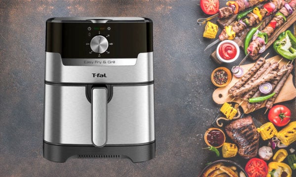 nồi chiên không dầu Tefal EY501D15 có kiểu dáng hiện đại, sang trọng