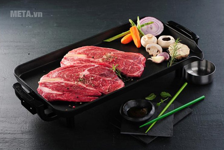 Vỉ nướng điện Tiger Queen SQ-G700 giúp bạn có món nướng thơm ngon