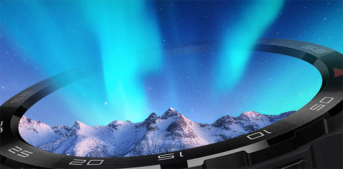 Mặt đồng hồ sử dụng công nghệ AMOLED