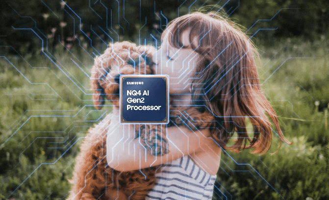 Tivi 55 inch Samsung Neo QLED Vision AI QA55QN70FAKXXV được trang bị bộ xử lý AI NQ4 thế hệ 2 tiên tiến