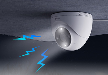 Cảnh báo tiếng còi và đèn flash