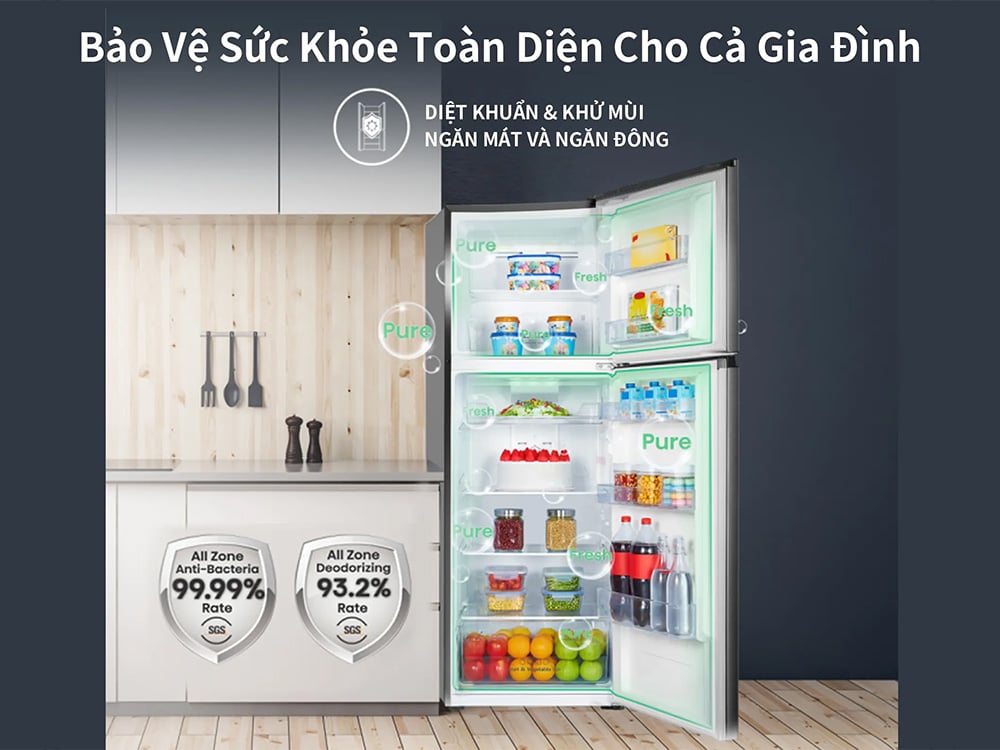 RT469N4EBND khử mùi bảo vệ sức khỏe