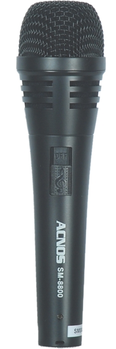 Micro có dây Acnos SM-8800 dây dài 8m cho bạn ca hát thoải mái hơn