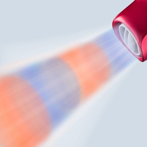 Máy sấy tóc Panasonic EH-NA98RP645 có chế độ thổi khí nóng lạnh luân phiên